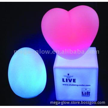 Mood Light Cube, Egg, Ball LED Mood Light